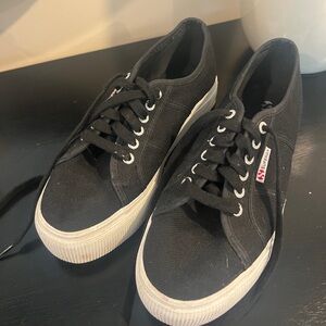 Black Superga Sneakers